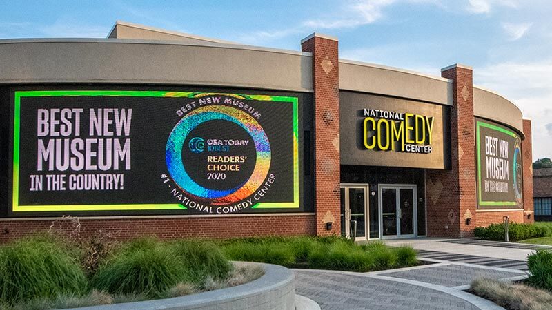 National Comedy Center (photo of front of the museum)